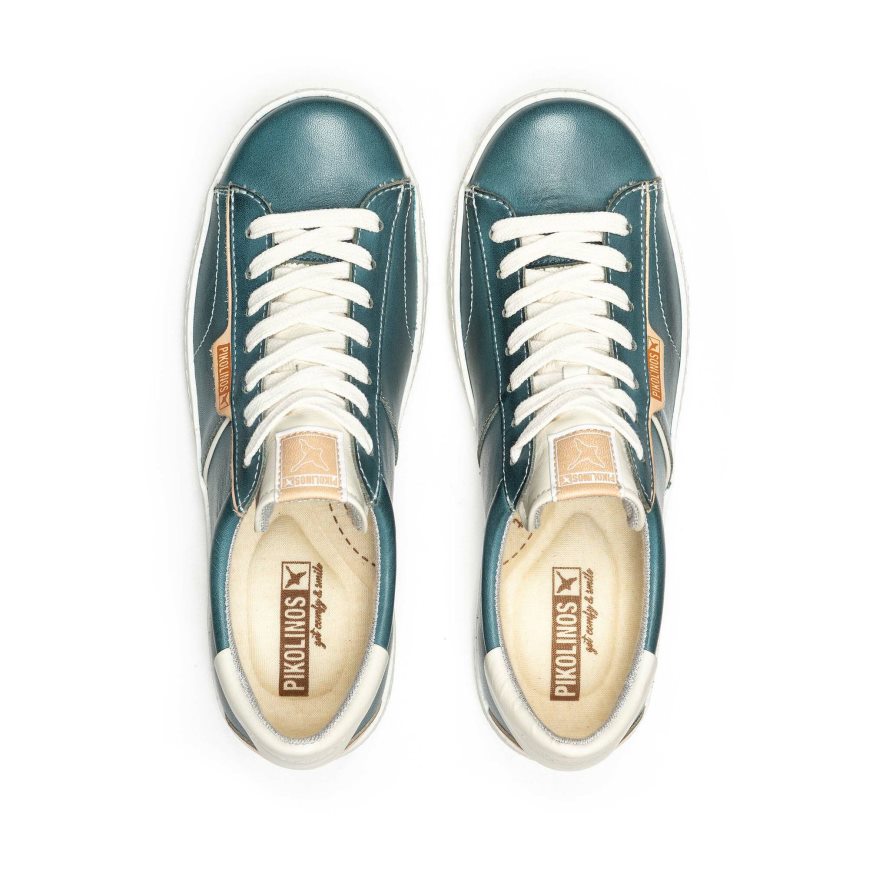 Women's Pikolinos LANZAROTE Sneakers Turquoise | NZ PQ58A17